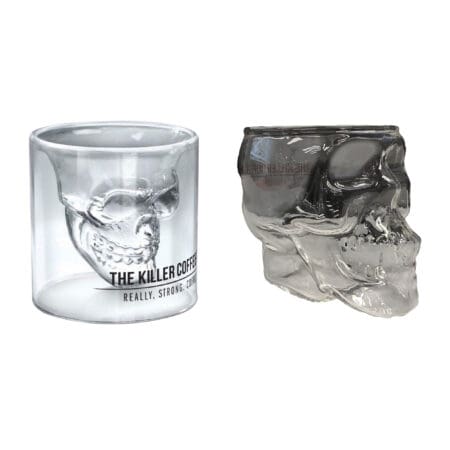 skull glasses both products